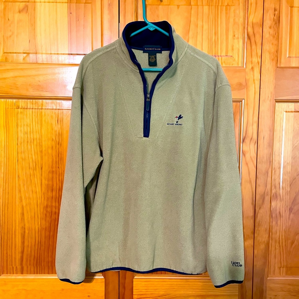 Attention Golfers! IZOD CLUB quarter zip golf fleece